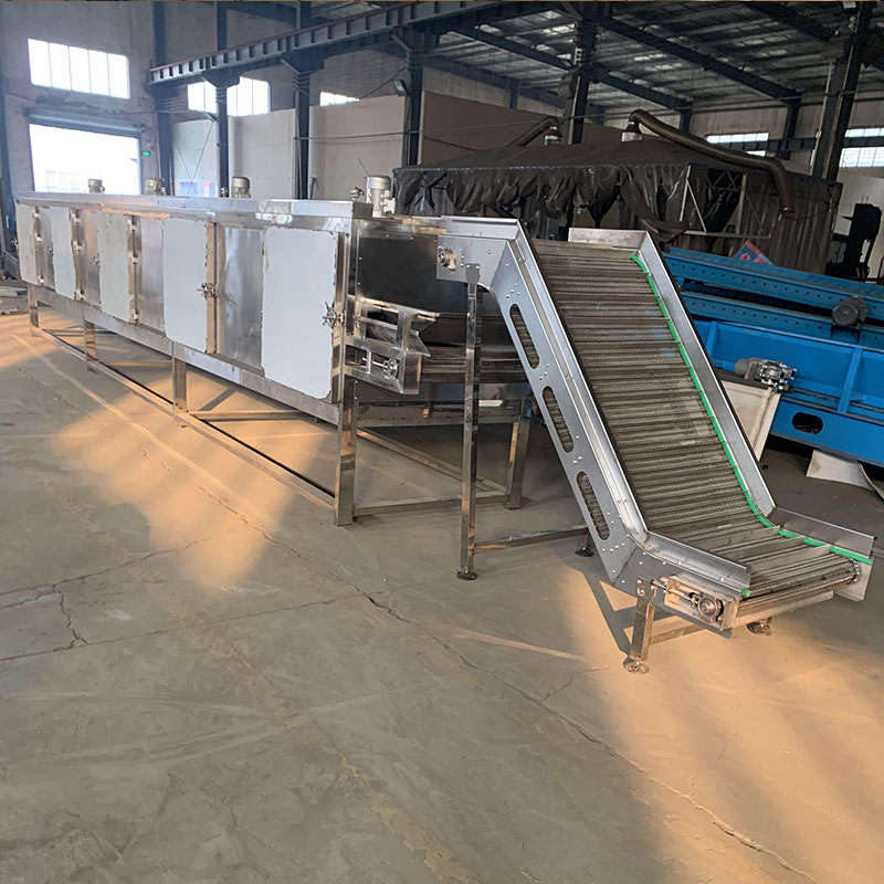 多層網(wǎng)帶烘干機的工作原理